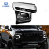 Tahoe Headlight glass Lens cover For Chevrolet Tahoe 2021-2024 Car Protective Headlight Cover Transparent Lamp shade Glass