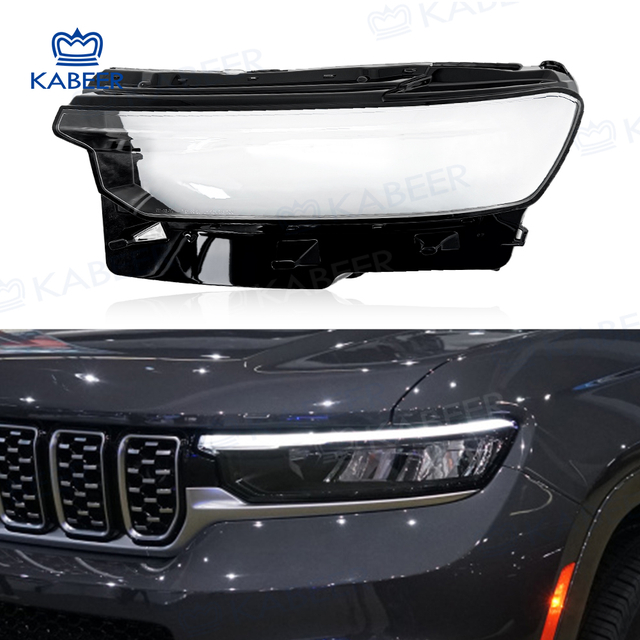 GRAND CHEROKEE Headlight glass Lens cover For GRAND CHEROKEE 21-23 Car Protective Headlight Cover Transparent Lamp shade Glass